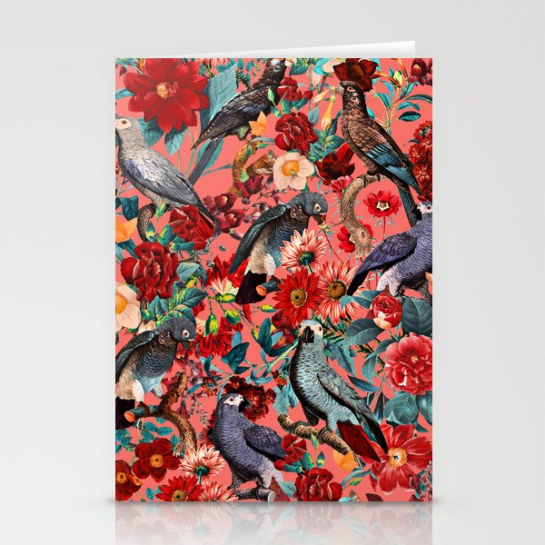 FLORAL AND BIRDS XIX Stationery Card Gallery Image 2