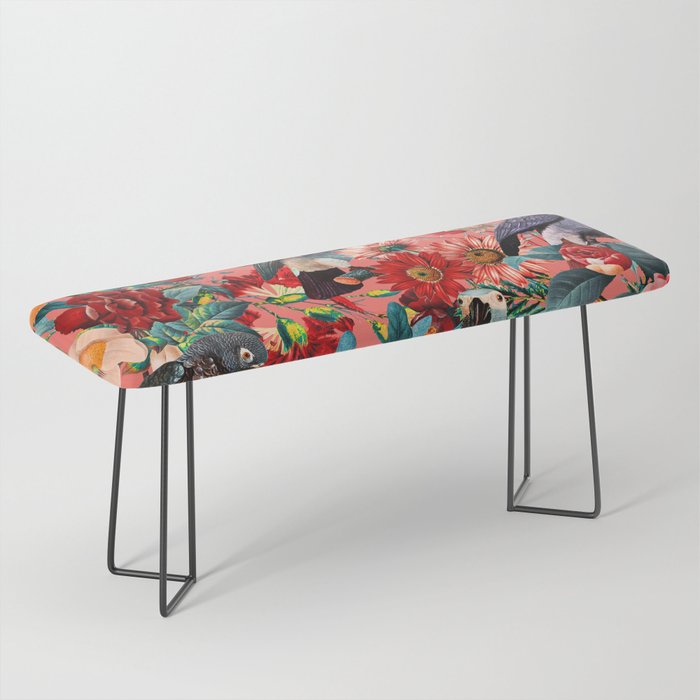 FLORAL AND BIRDS XIX Bench Gallery Image 1