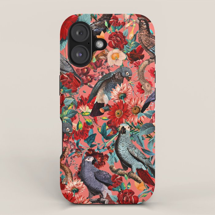 FLORAL AND BIRDS XIX iPhone Case Gallery Image 1