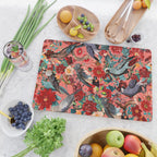 FLORAL AND BIRDS XIX Cutting Board Gallery Image 2