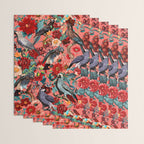 FLORAL AND BIRDS XIX Wrapping Paper Gallery Image 3