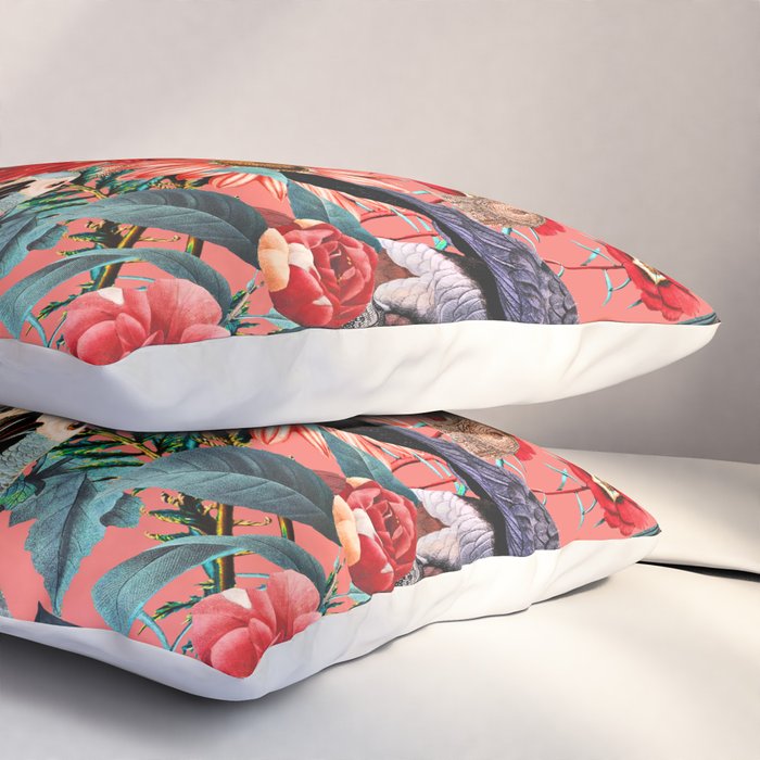 FLORAL AND BIRDS XIX Pillow Sham Gallery Image 3