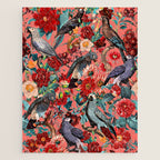 FLORAL AND BIRDS XIX Jigsaw Puzzle Gallery Image 1