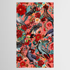 FLORAL AND BIRDS XIX Tablecloth Gallery Image 2
