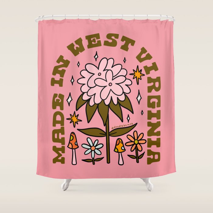 Made In West Virginia Shower Curtain Gallery Image 1