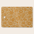 Charming Flower Shapes Amber Marigold Cutting Board Gallery Image 1
