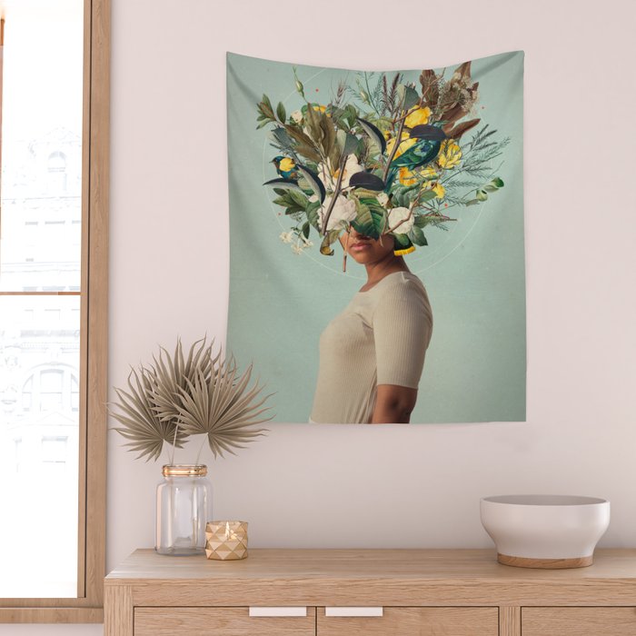 At least The Light will never go out Wall Tapestry Gallery Image 2