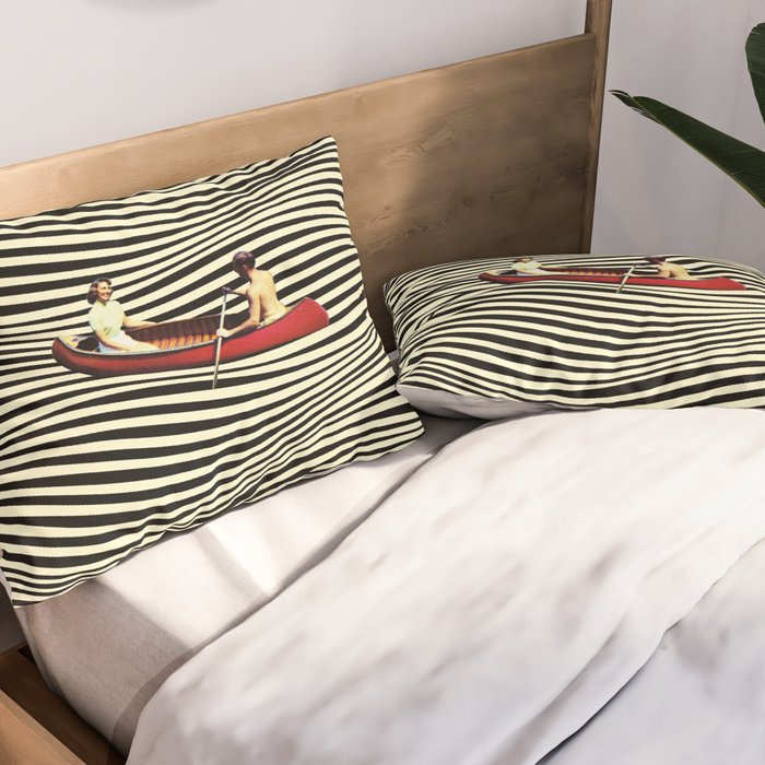 Illusionary Boat Ride Pillow Sham Gallery Image 2