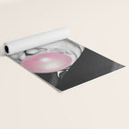 Satirical Bubble Gum Albert Einstein humour photography photograph blowing bubble gum bubble poster Yoga Mat Gallery Image 2