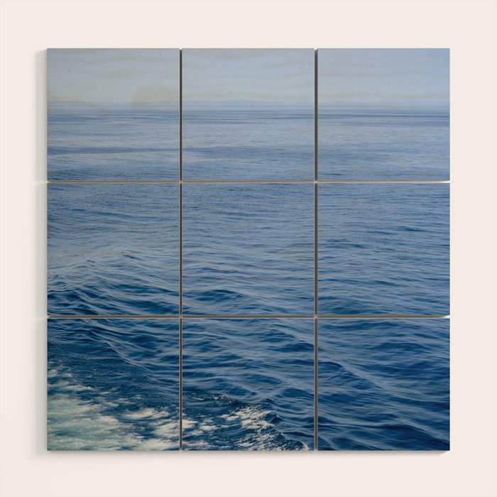 She Fell in Love on the Vast Wild Sea Wood Wall Art Gallery Image 1