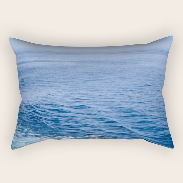 She Fell in Love on the Vast Wild Sea Rectangular Pillow Gallery Image 2