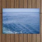 She Fell in Love on the Vast Wild Sea Outdoor Rug Gallery Image 1