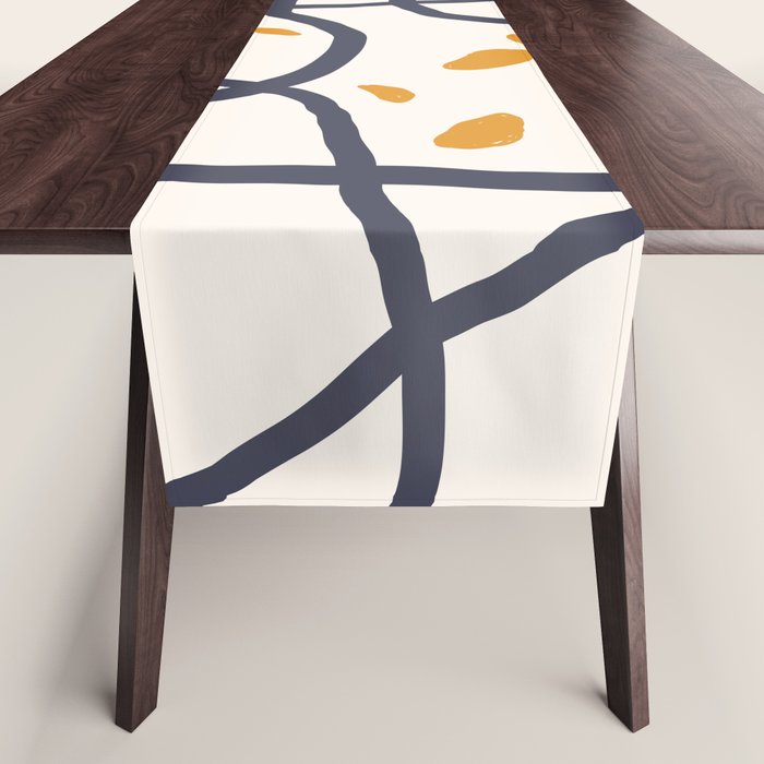 Mountain Contour I Table Runner Gallery Image 1