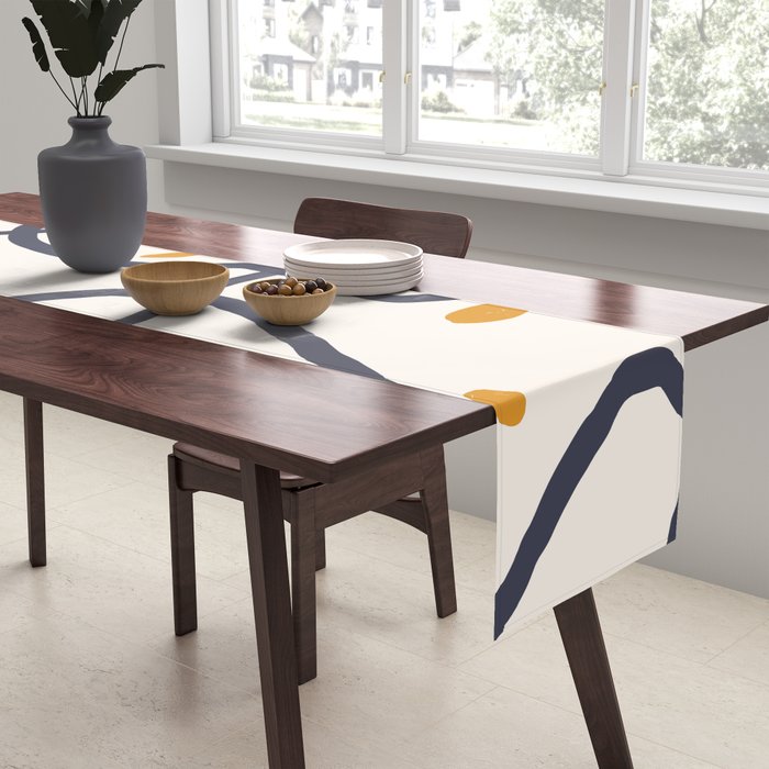 Mountain Contour I Table Runner Gallery Image 2