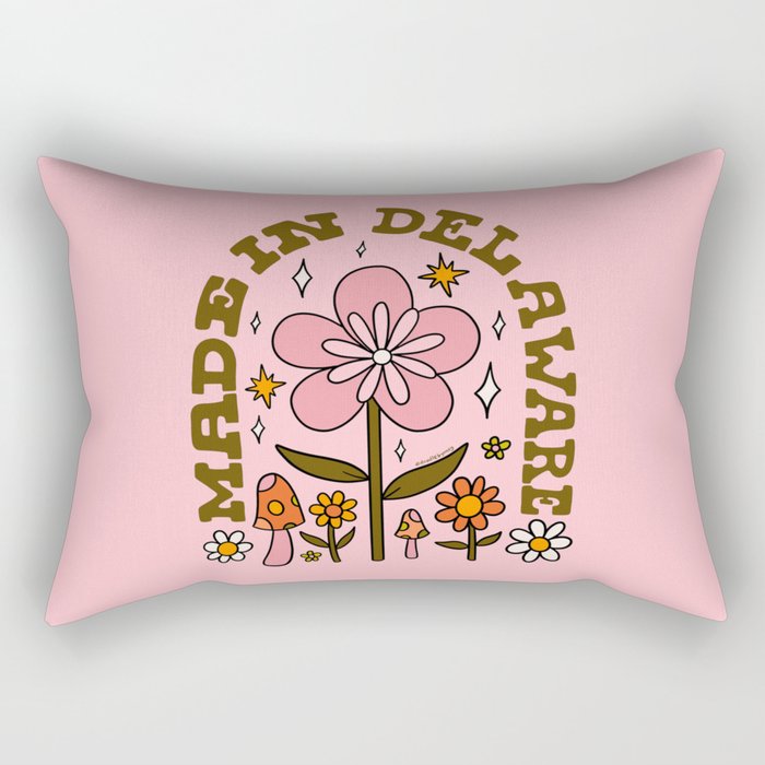 Made In Delaware Rectangular Pillow Gallery Image 1