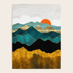 Turquoise Vista Poster Gallery Image 4