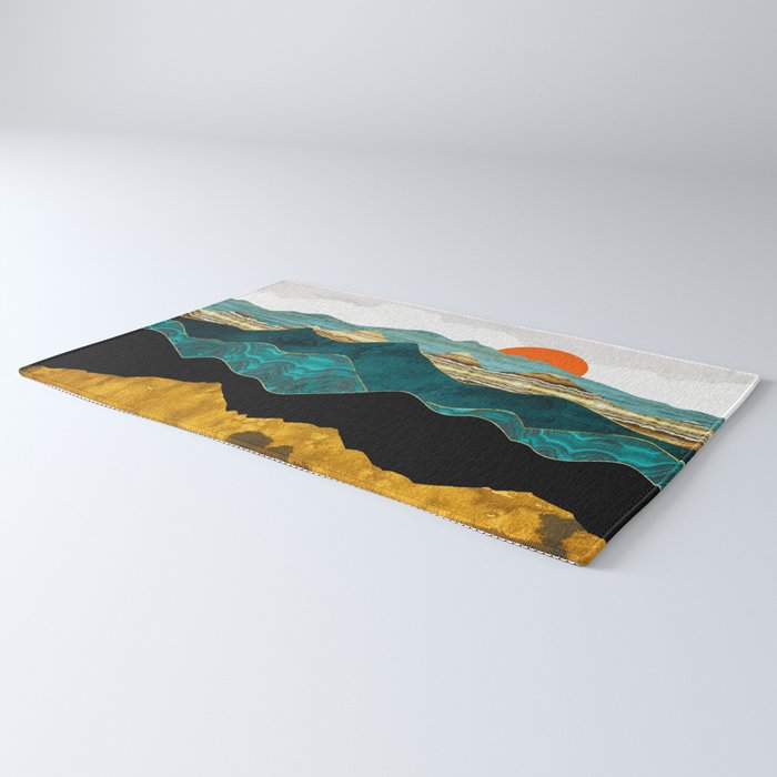 Turquoise Vista Rug Gallery Image 3