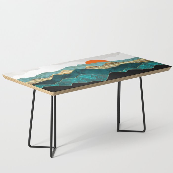 Turquoise Vista Coffee Table Gallery Image 1