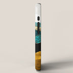 Turquoise Vista iPhone Case Gallery Image 2