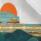 Turquoise Vista Wall Tapestry Gallery Image 3