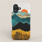 Turquoise Vista iPhone Case Gallery Image 1