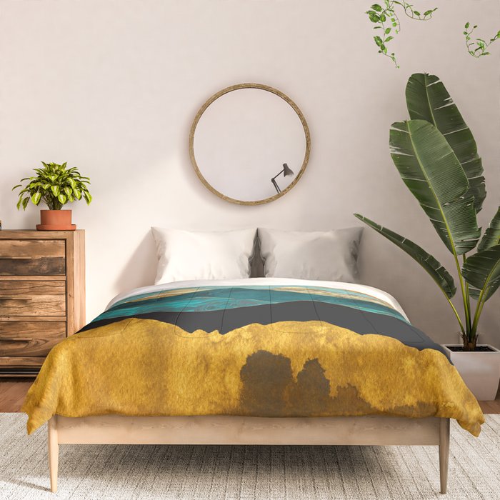 Turquoise Vista Comforter Gallery Image 3