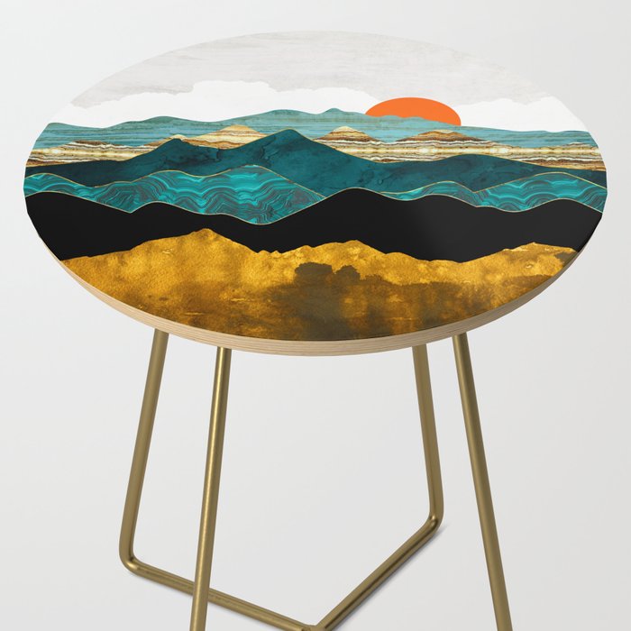 Turquoise Vista Side Table Gallery Image 2