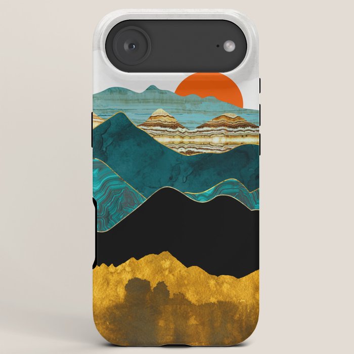 Turquoise Vista iPhone Case Gallery Image 6