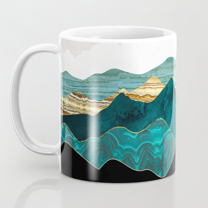 Turquoise Vista Coffee Mug Gallery Image 3