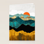 Turquoise Vista Stationery Card Gallery Image 2