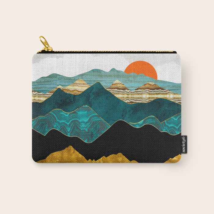 Turquoise Vista Carry All Pouch Gallery Image 1