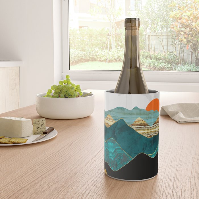 Turquoise Vista Wine Chiller Gallery Image 4