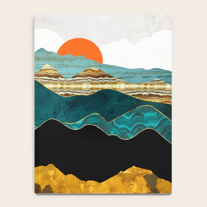 Turquoise Vista Notebook Gallery Image 4