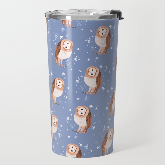 Barn Owl Travel Mug Gallery Image 2
