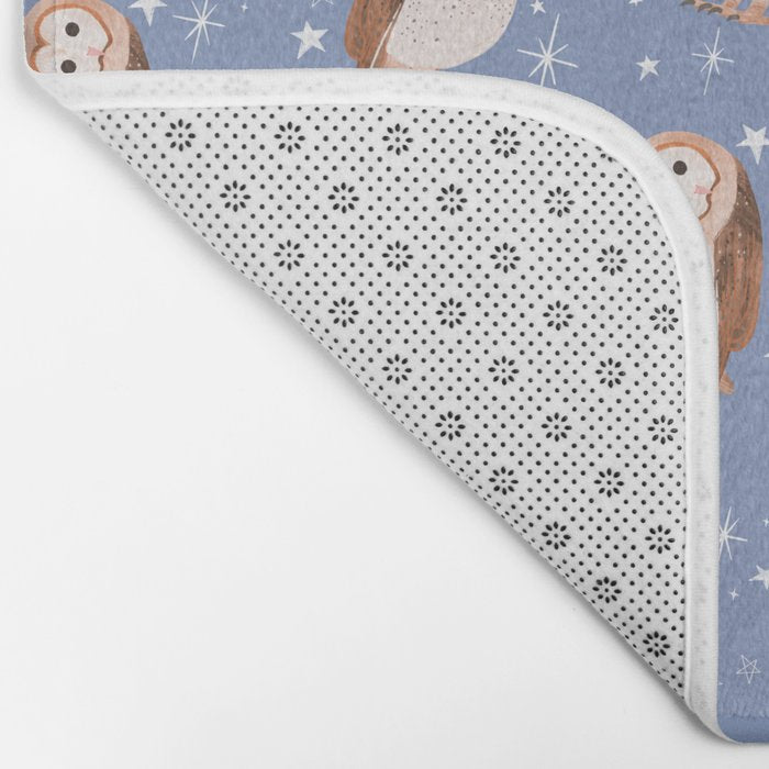 Barn Owl Bath Mat Gallery Image 2