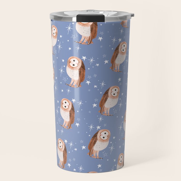 Barn Owl Travel Mug Gallery Image 1