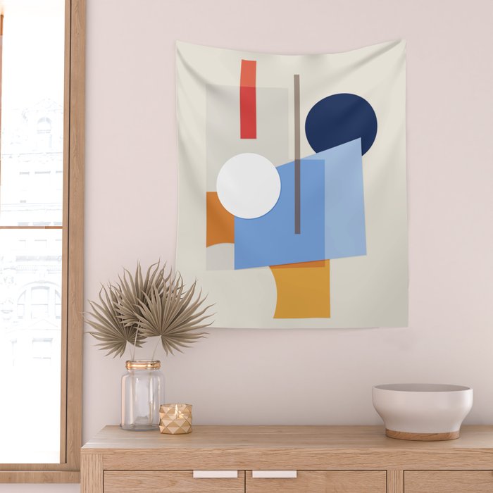 Abstract #9 Wall Tapestry Gallery Image 2