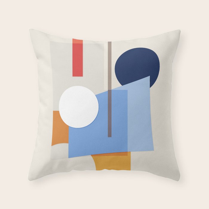 Abstract #9 Throw Pillow Gallery Image 6