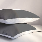 Swiss Cross Charcoal Pillow Sham Gallery Image 3