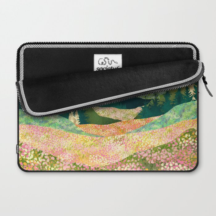 Spring Flower Vista Laptop Sleeve Gallery Image 2