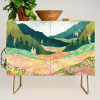 Spring Flower Vista Credenza Gallery Image 1