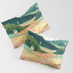 Spring Flower Vista Pillow Sham Gallery Image 3
