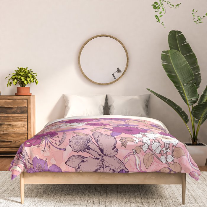 Art Nouveau V Comforter Gallery Image 3