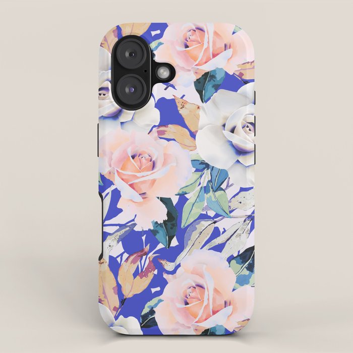 Modern Vibrant Flowery Garden B iPhone Case Gallery Image 1