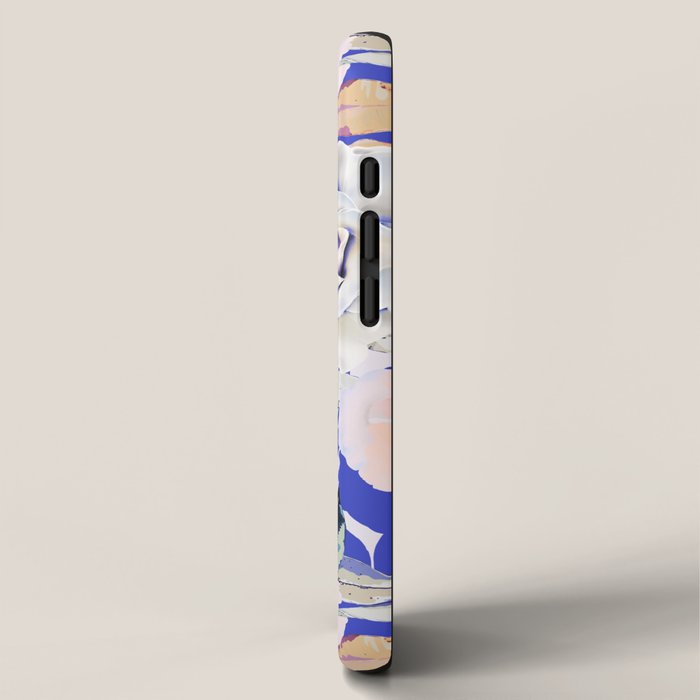 Modern Vibrant Flowery Garden B iPhone Case Gallery Image 2