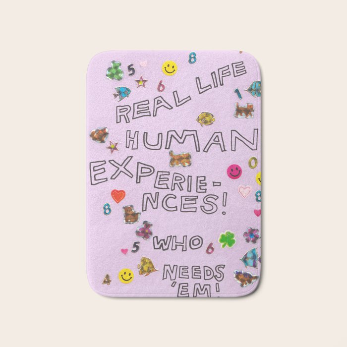 real life human experiences Bath Mat Gallery Image 1