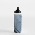 Blush and Payne's Gray Abstract Split Water Bottle Gallery Image 3