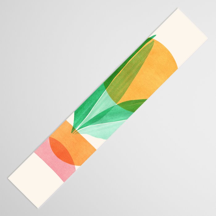 Summer Stack Abstract Plant Illustration Table Runner Gallery Image 3