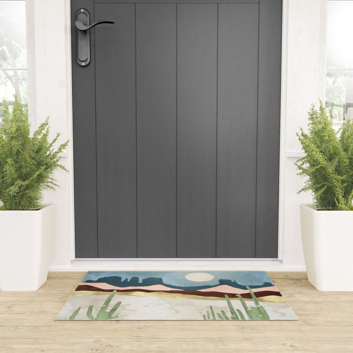 Desert Bloom Welcome Mat Gallery Image 3