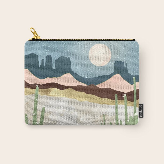 Desert Bloom Carry All Pouch Gallery Image 1